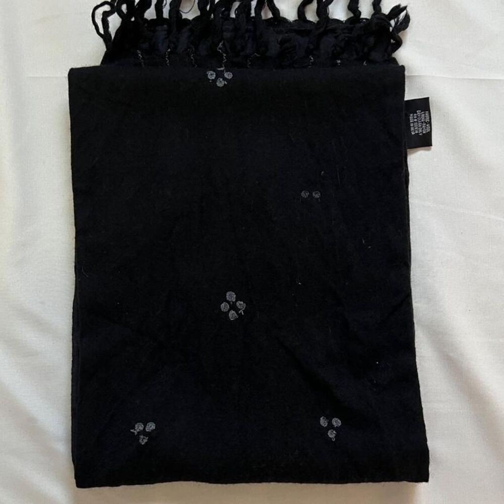 Unbranded Women's Black Scarf-wraps - Picture 2 of 5